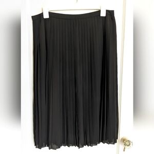 Pleated J.Crew Chiffon Skirt